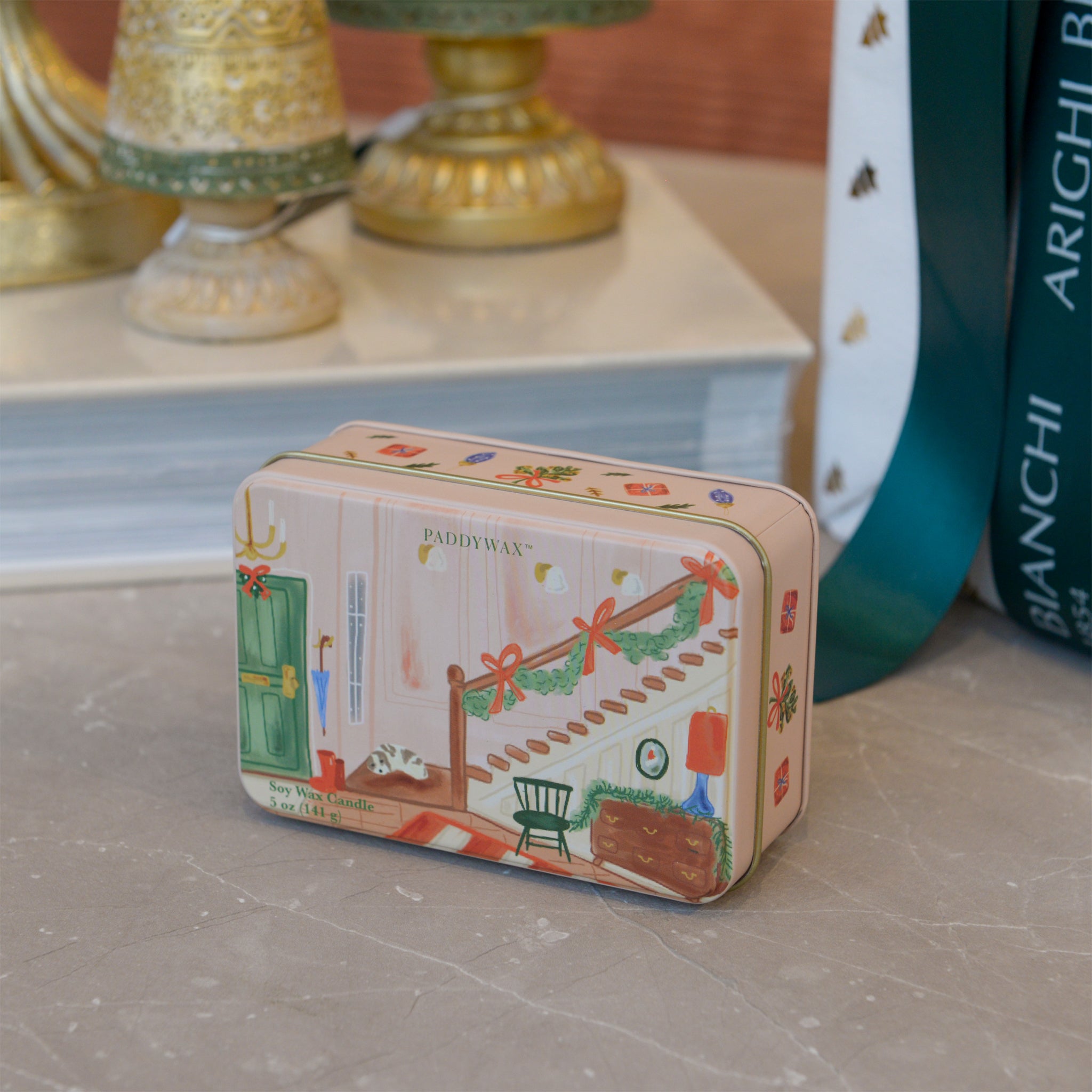 Xmas Village Tin Wassail Scented Candle