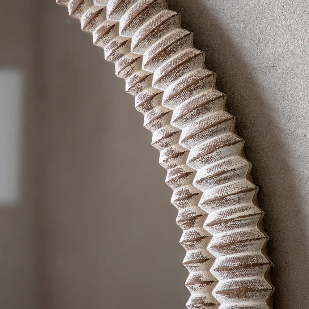 Alta Arch Overmantle Mirror