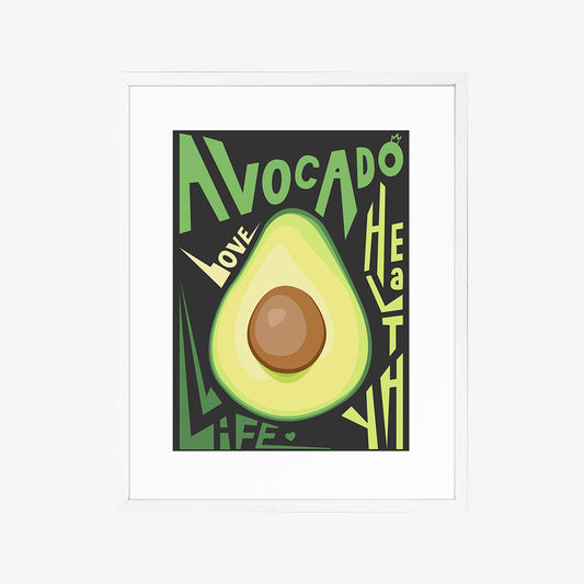 Avocado Framed Wall Art
