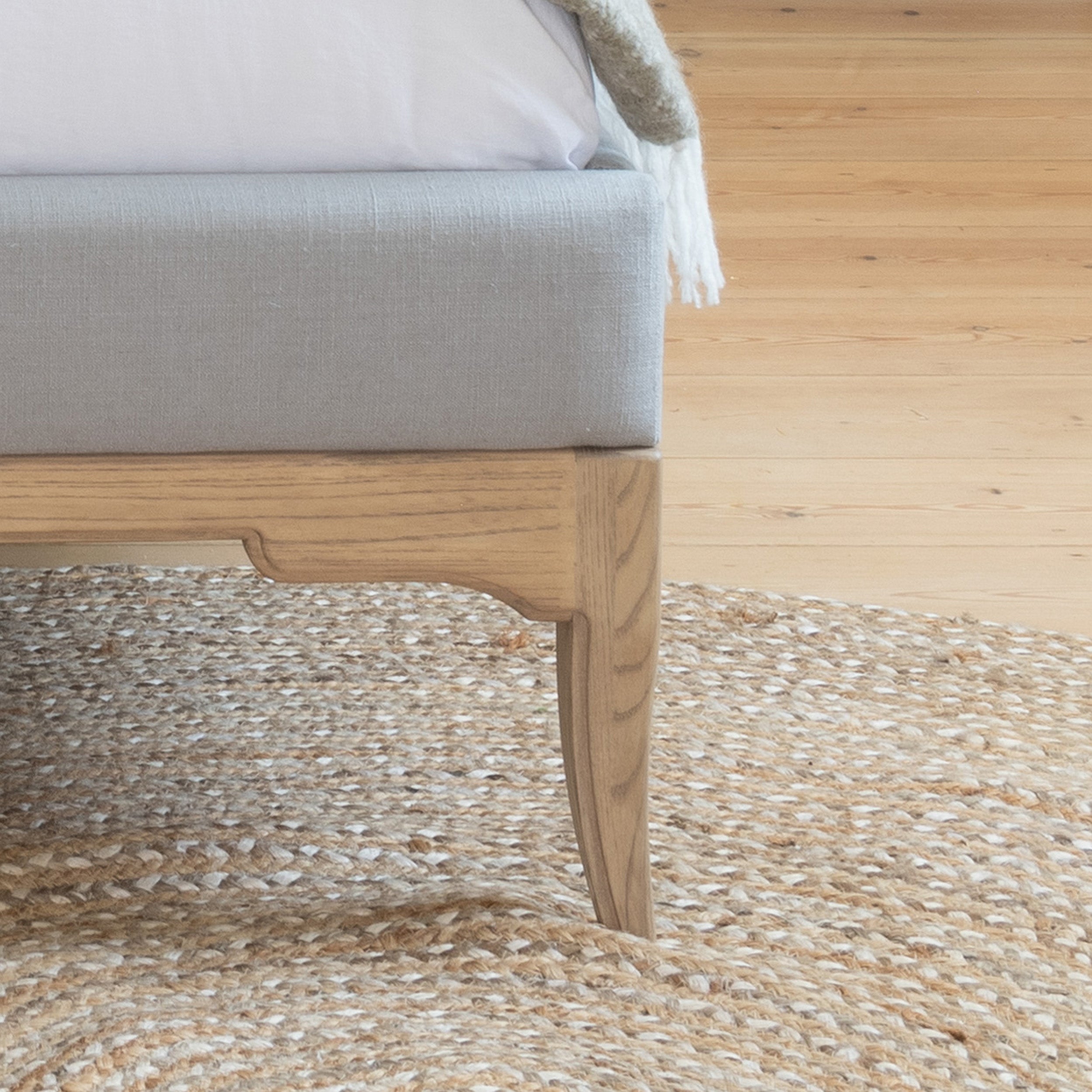 Toulon Low End Grey Bed Frame