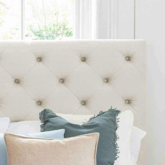 Toulon Low End Cream Bed Frame