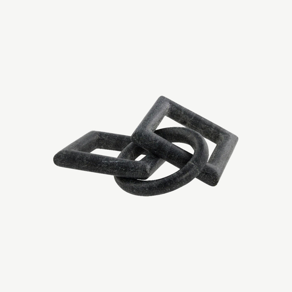 Ellia marble decoration in Black