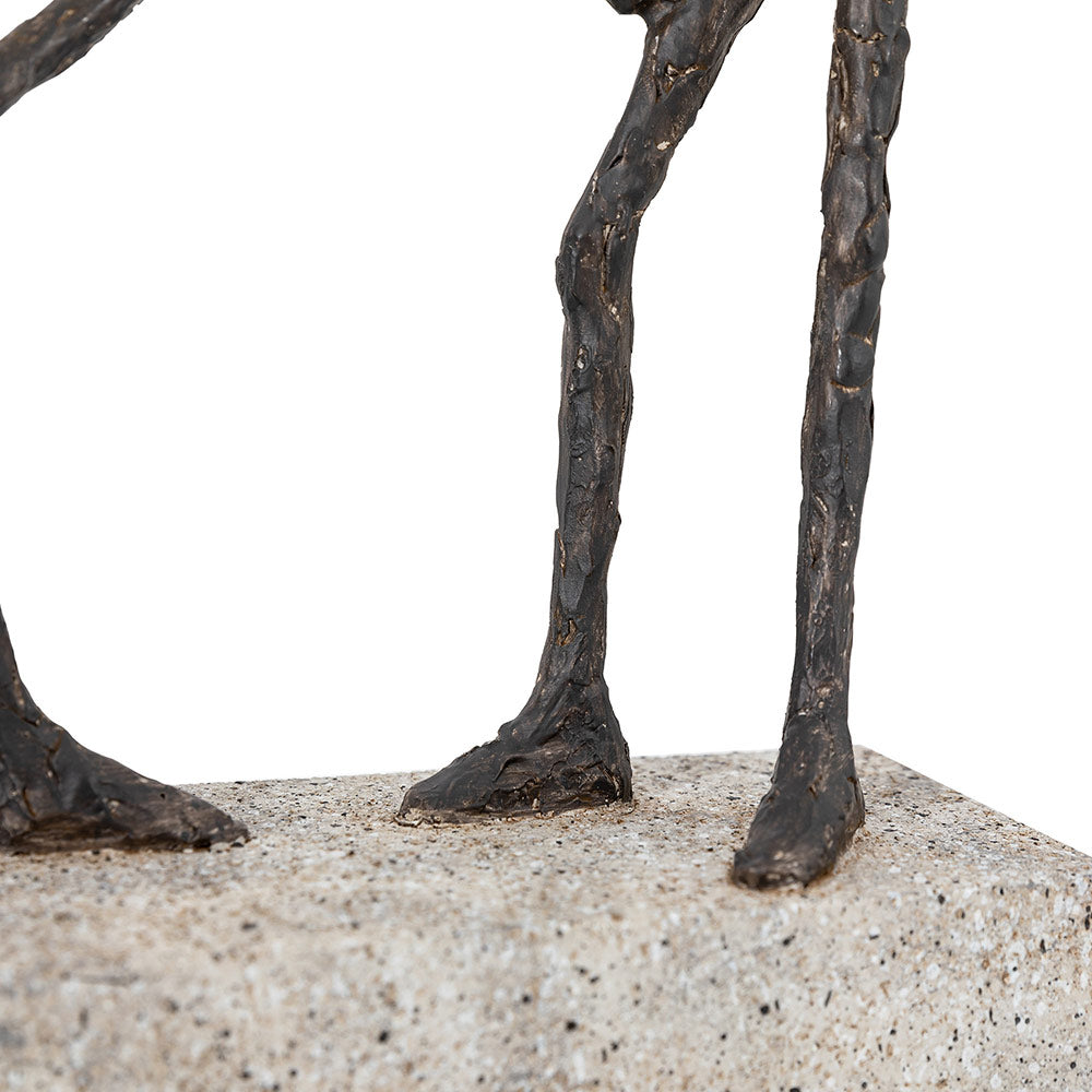 Bronze Swing Sculpture