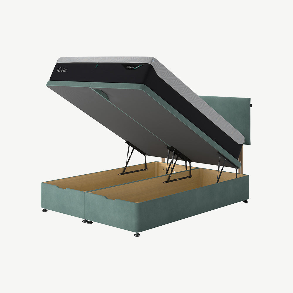 TEMPUR® Buckingham Conti Drawer Divan in Jade