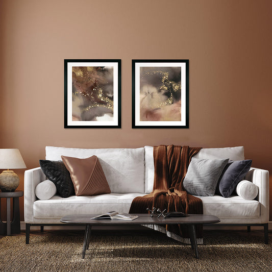 Cafe Au Lait Sparkle II Wall Art