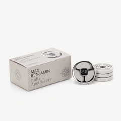 Light grey car fragrance set
