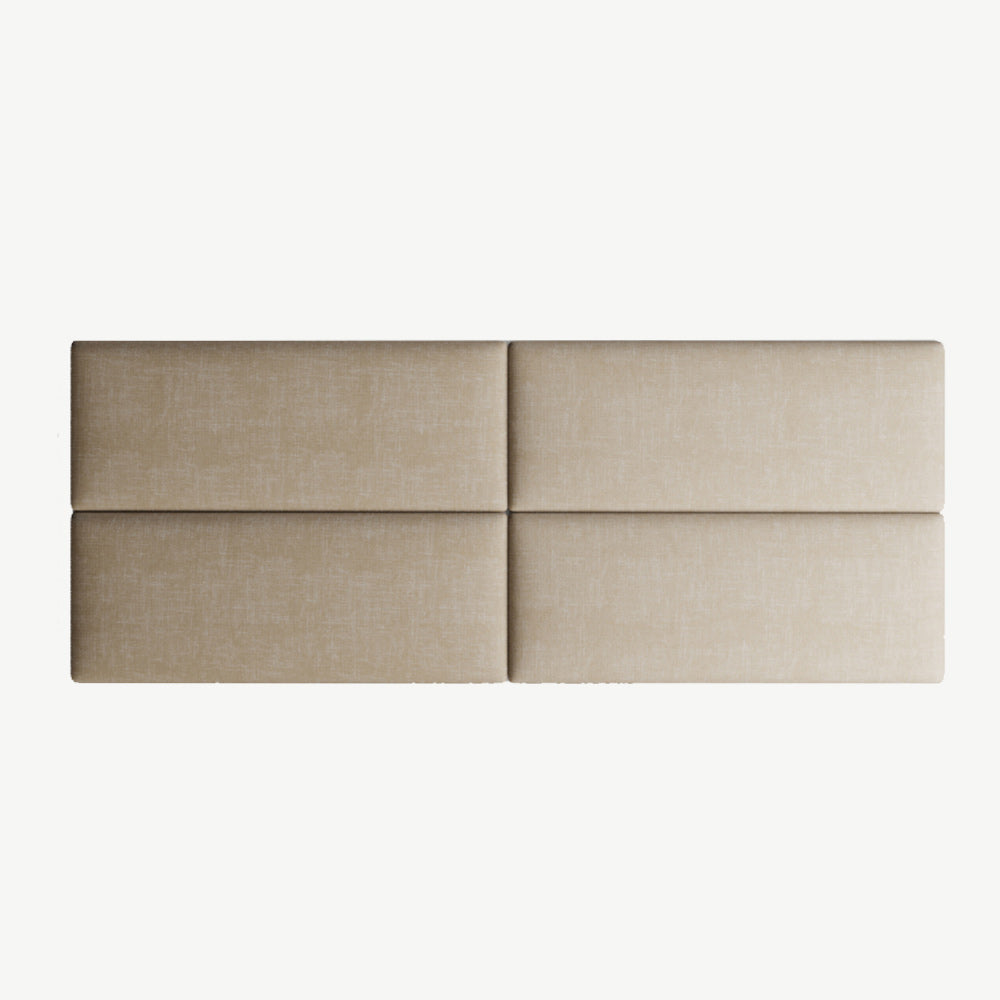 EasyMount Upholstered Wall Panels Pack of 2 in Cream