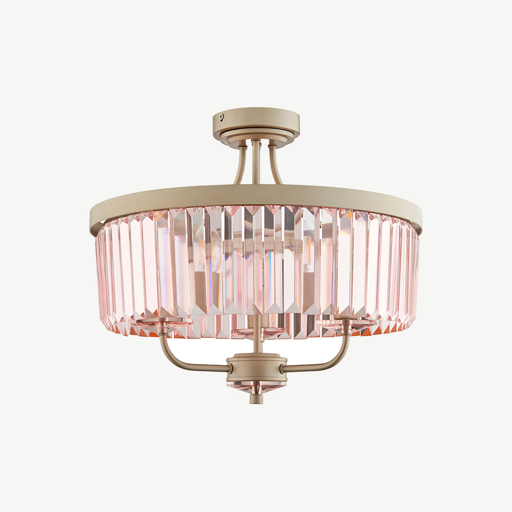 Helena Rose Pink Ceiling Light