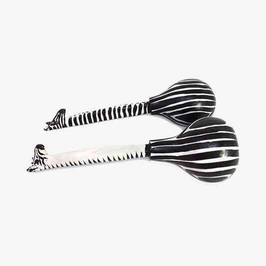 Kenya Zebra Gourd Shaker