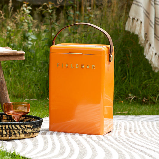 Fieldbar 10L Drinks Box Cooler in Orchard Orange