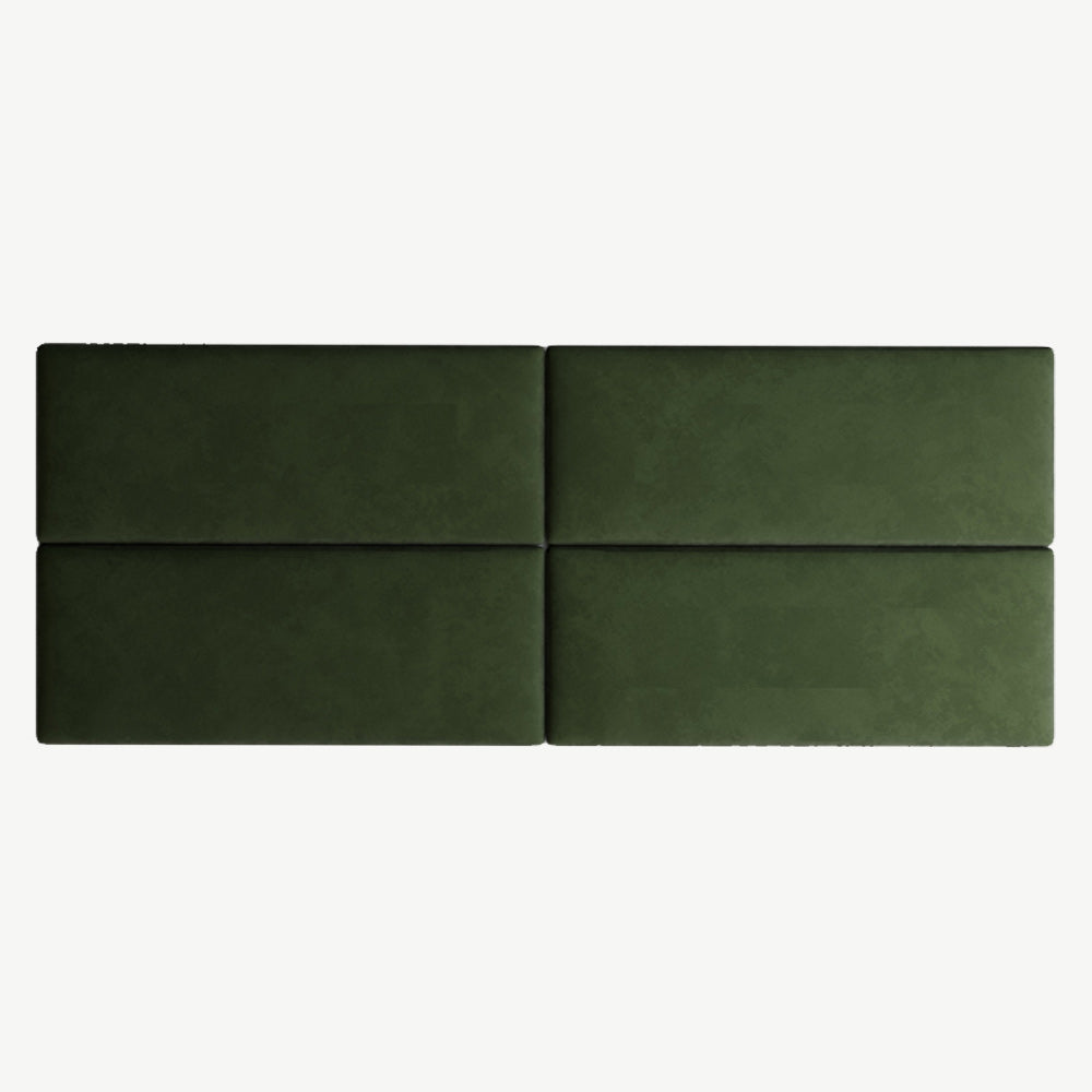 EasyMount Upholstered Wall Panels Pack of 2 in Forest-Green