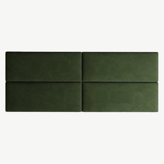 EasyMount Upholstered Wall Panels Pack of 2 in Forest-Green