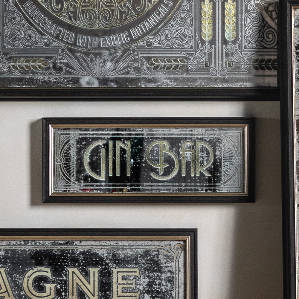 Gin Bar Mirror