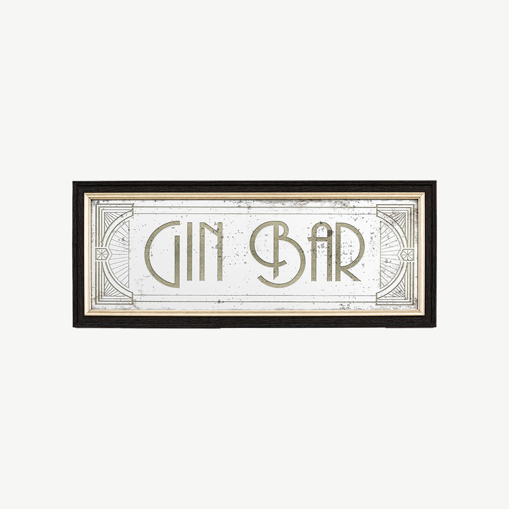 Gin Bar Mirror