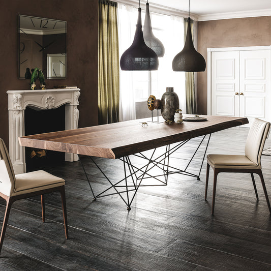 Cattelan Italia Gordon Deep Wood Dining Table