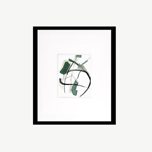 Green Lines I Wall Art