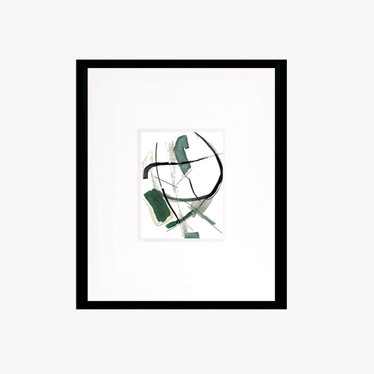Green Lines II Wall Art