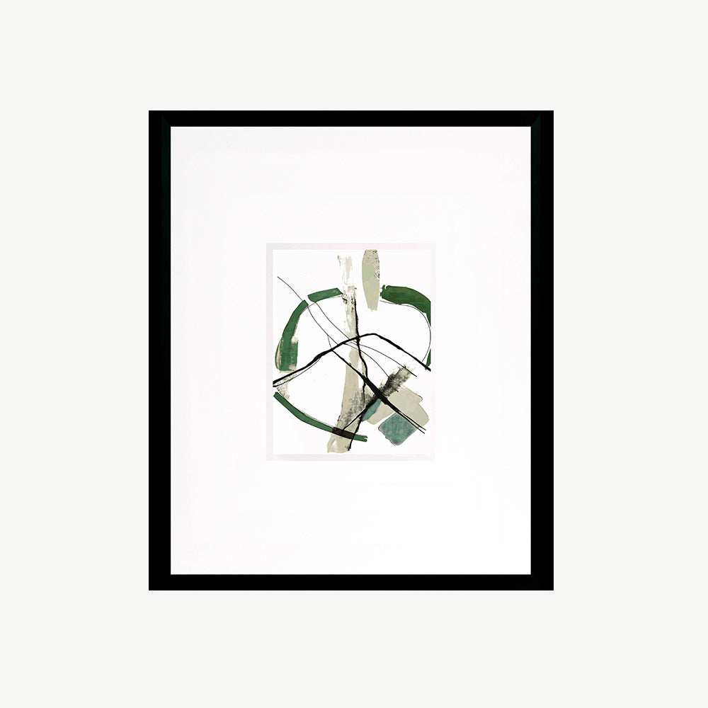 Green Lines IV Wall Art