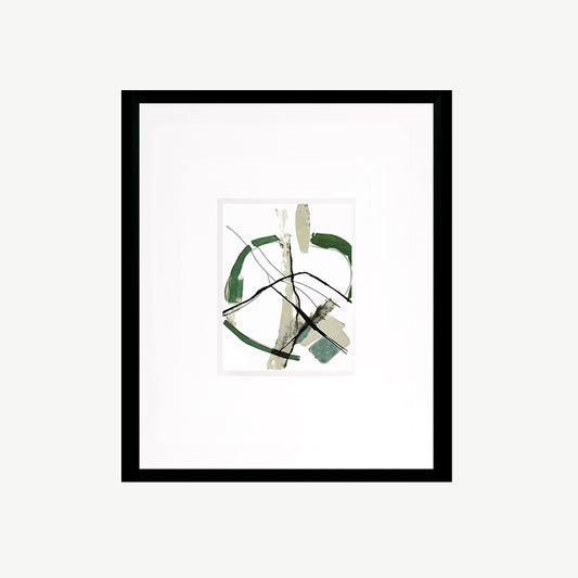 Green Lines IV Wall Art