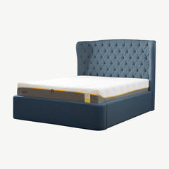 TEMPUR® Holcot Ottoman Bed in Navy
