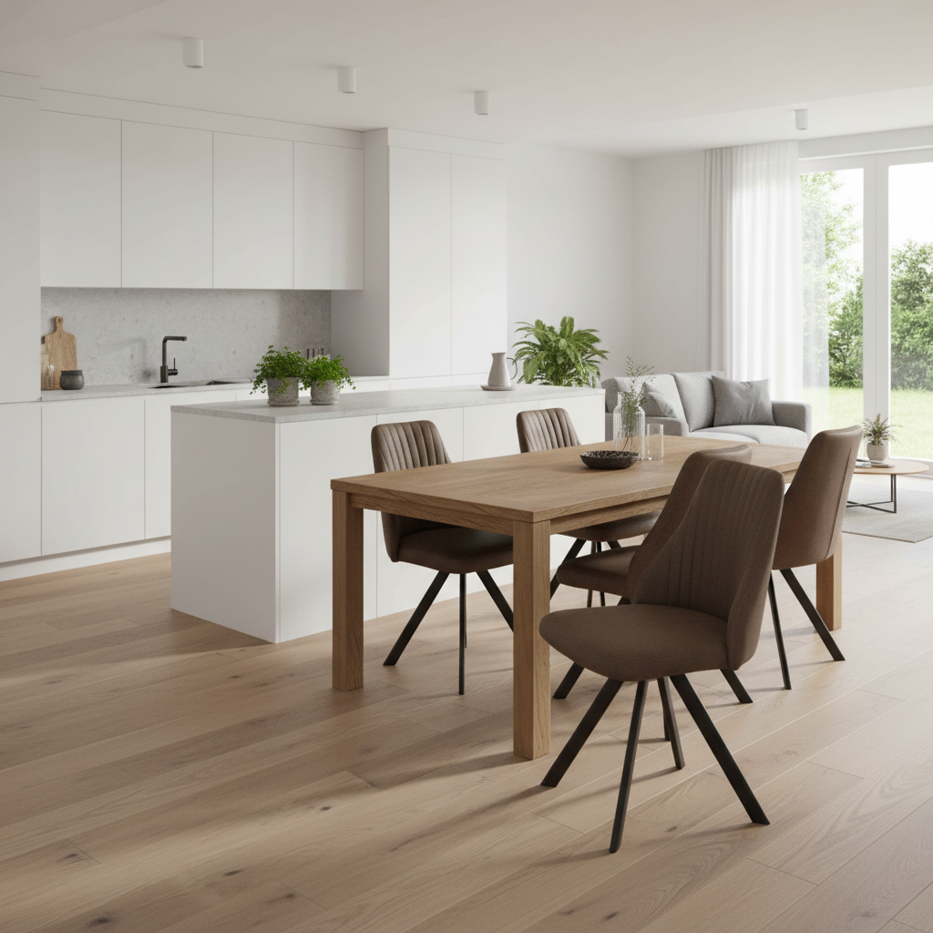 Brady Dining Chair in Brown