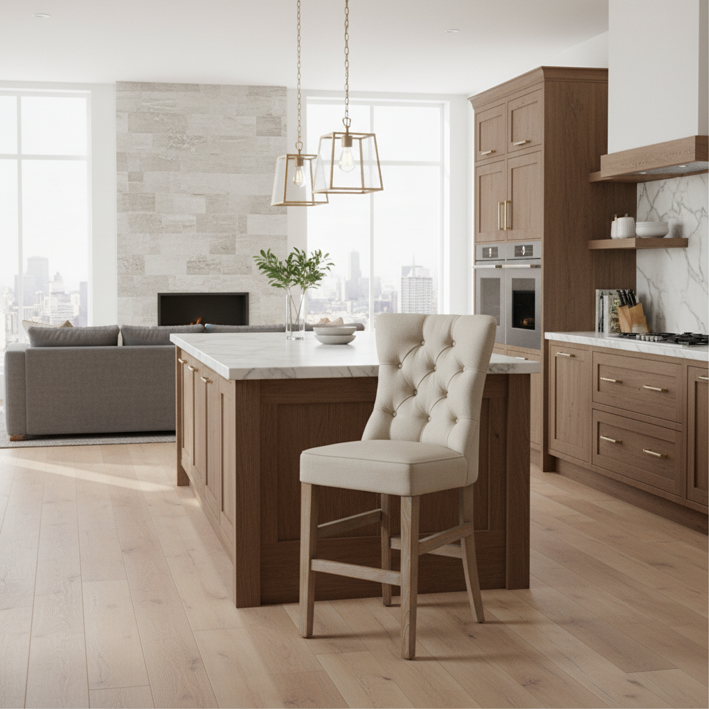 Poppy Counter Stool in Natural