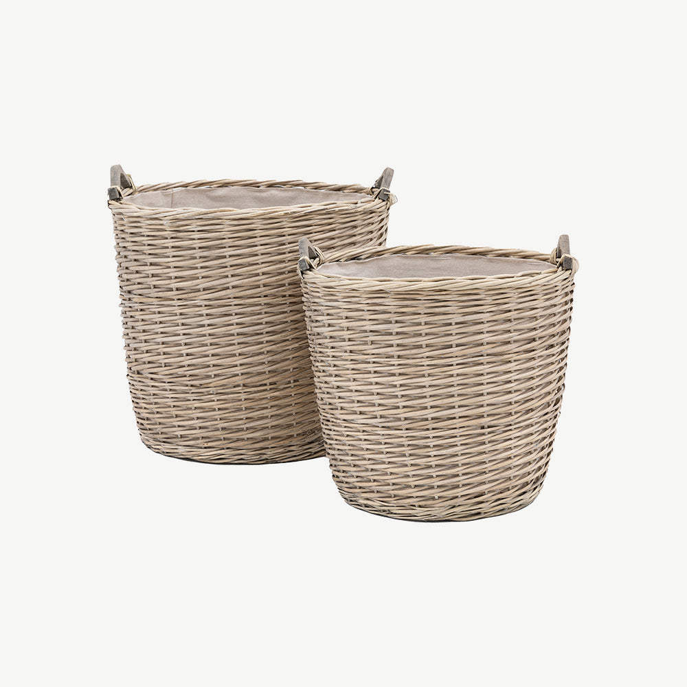Set of 2 Jumbo Baskets