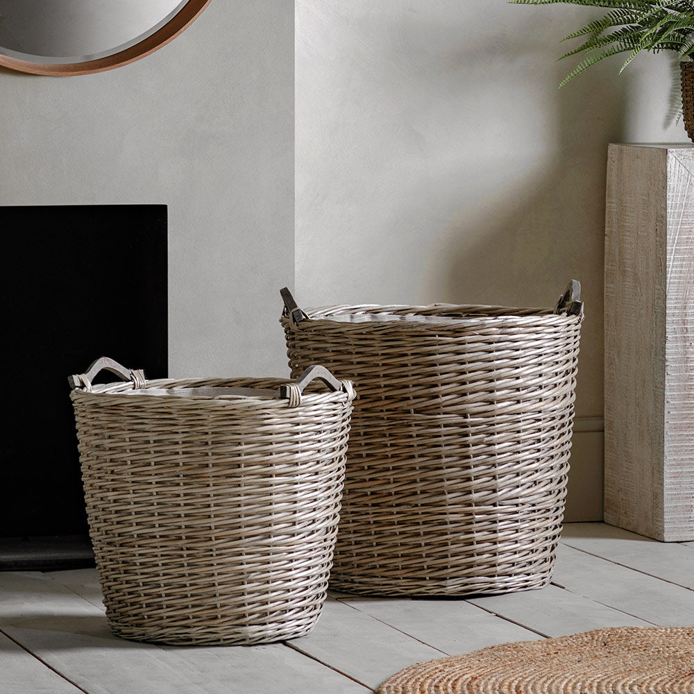 Set of 2 Jumbo Baskets