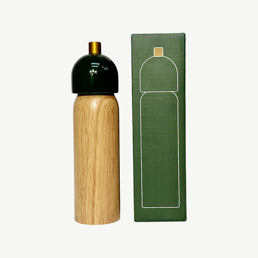 Salt & Pepper Grinder Green & Gold