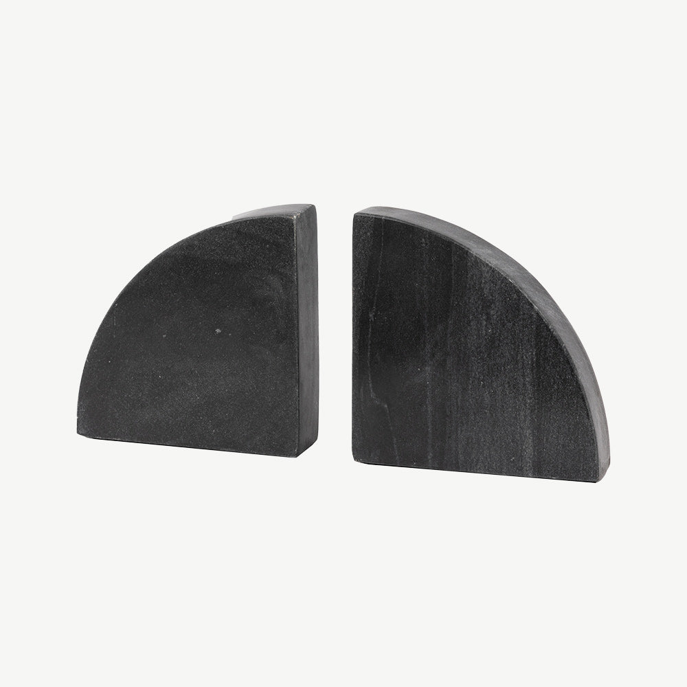 Marble Bookend Set of 2 in Stone 