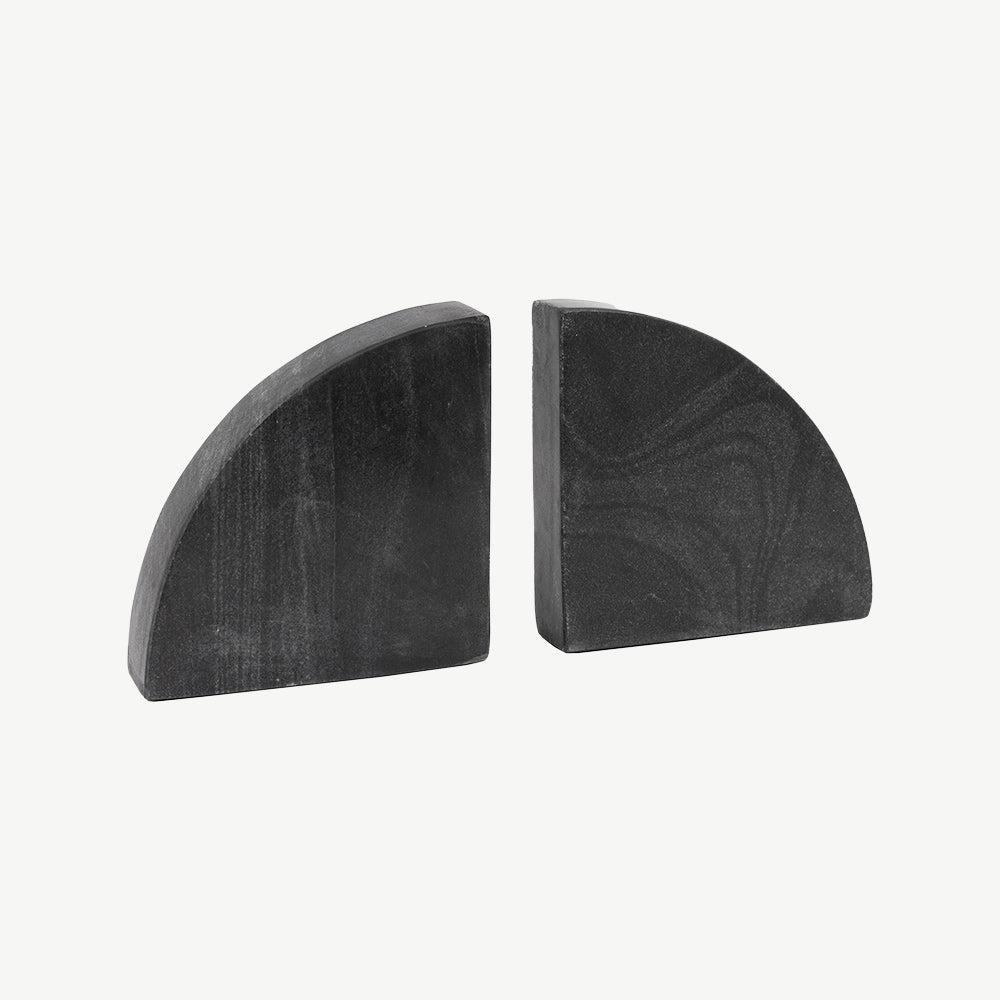 Marble Bookend Set of 2 in Stone 