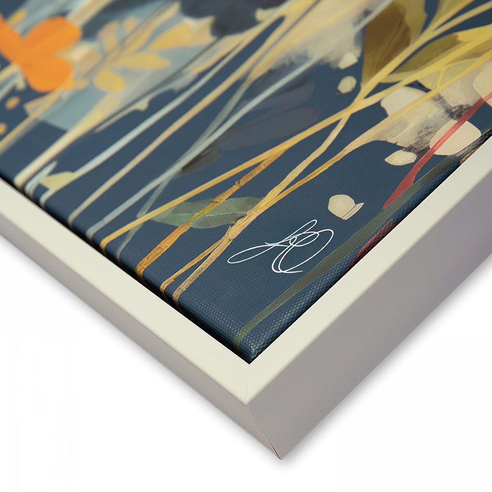 Modern Melody Framed Canvas