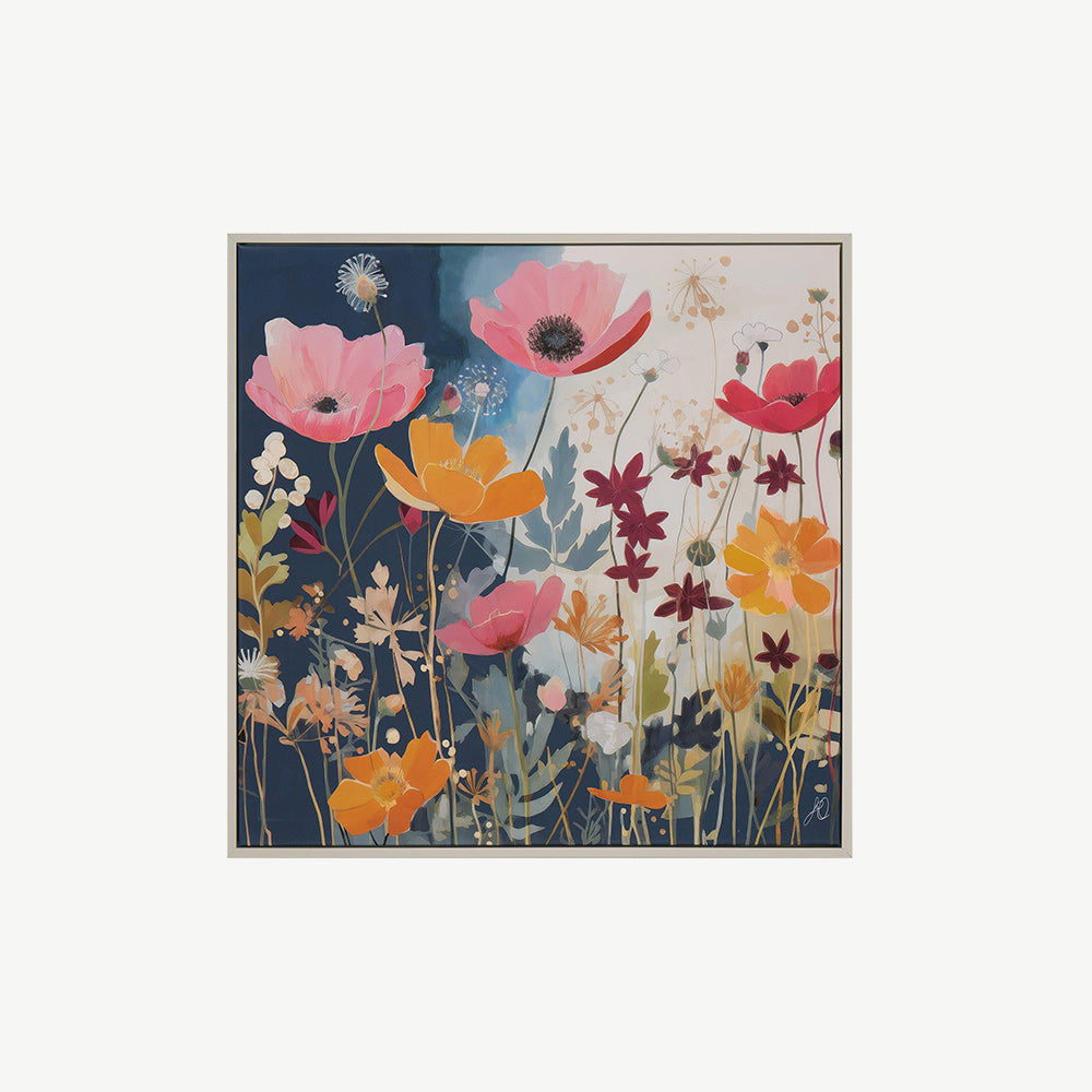 Modern Melody Framed Canvas