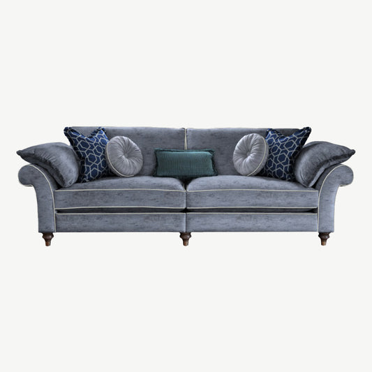 Harvard 4 Seater Sofa in monarch-anthracite