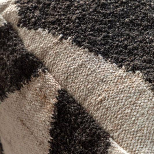 Visby Monochrome Pouffe