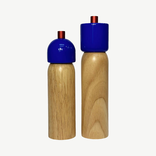 Navy & Red Salt & Pepper Grinder