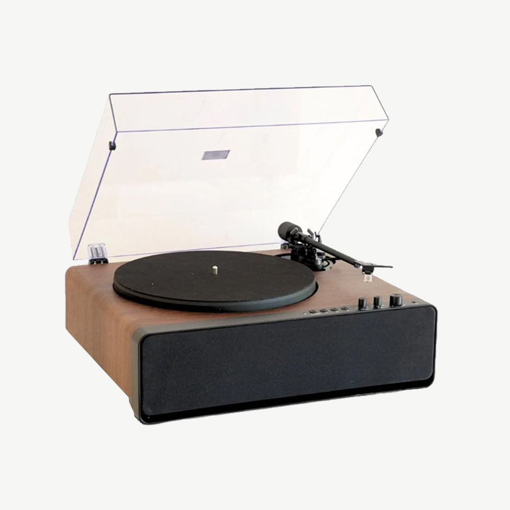 Richmond Deluxe High Power Record Player in Walnut