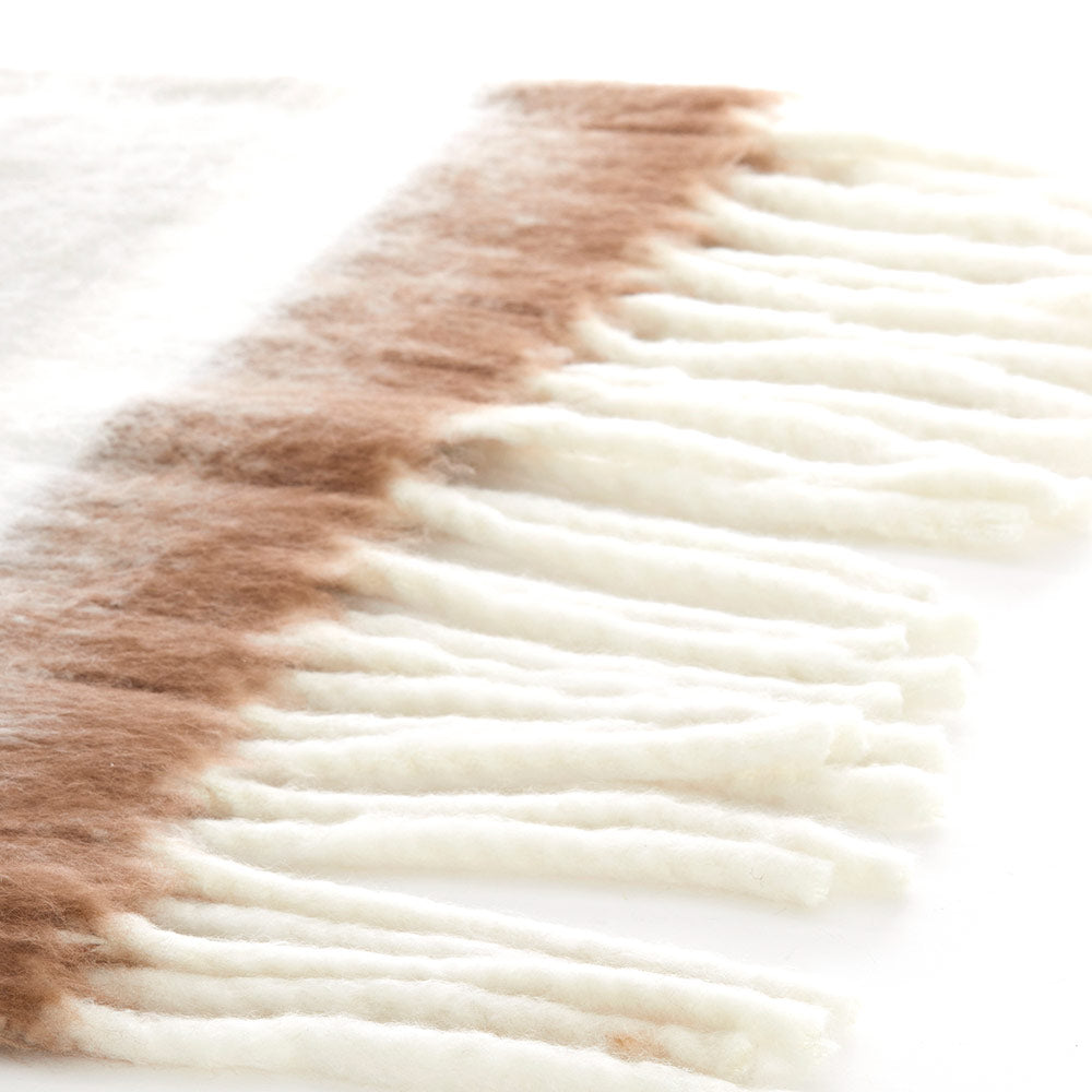 Sand Brown Throw