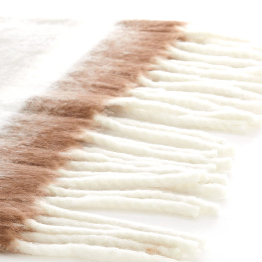 Sand Brown Throw