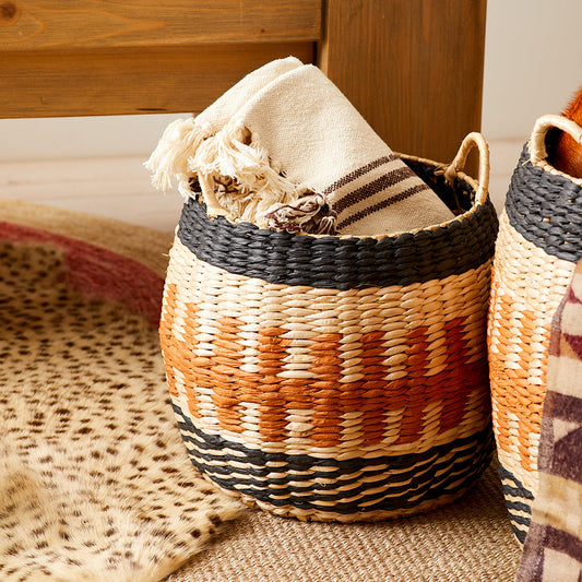 Set of 2 Adriel Natural Baskets