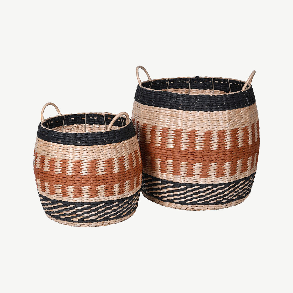 Set of 2 Adriel Natural Baskets