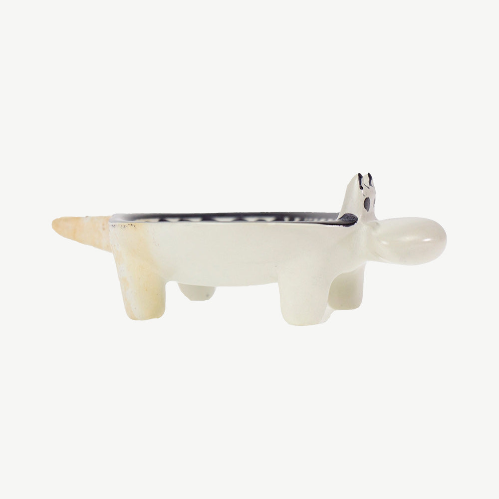 Soapstone Hippo Bowl