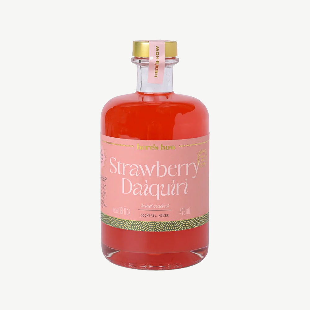 Heres How Strawberry Daiquiri Cocktail Mixer 500ml