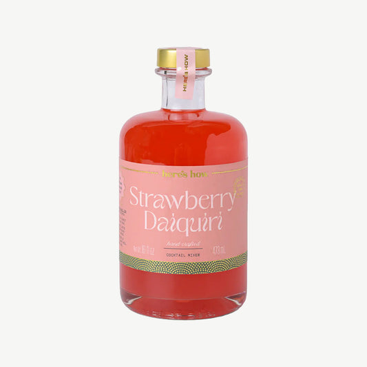 Heres How Strawberry Daiquiri Cocktail Mixer 500ml