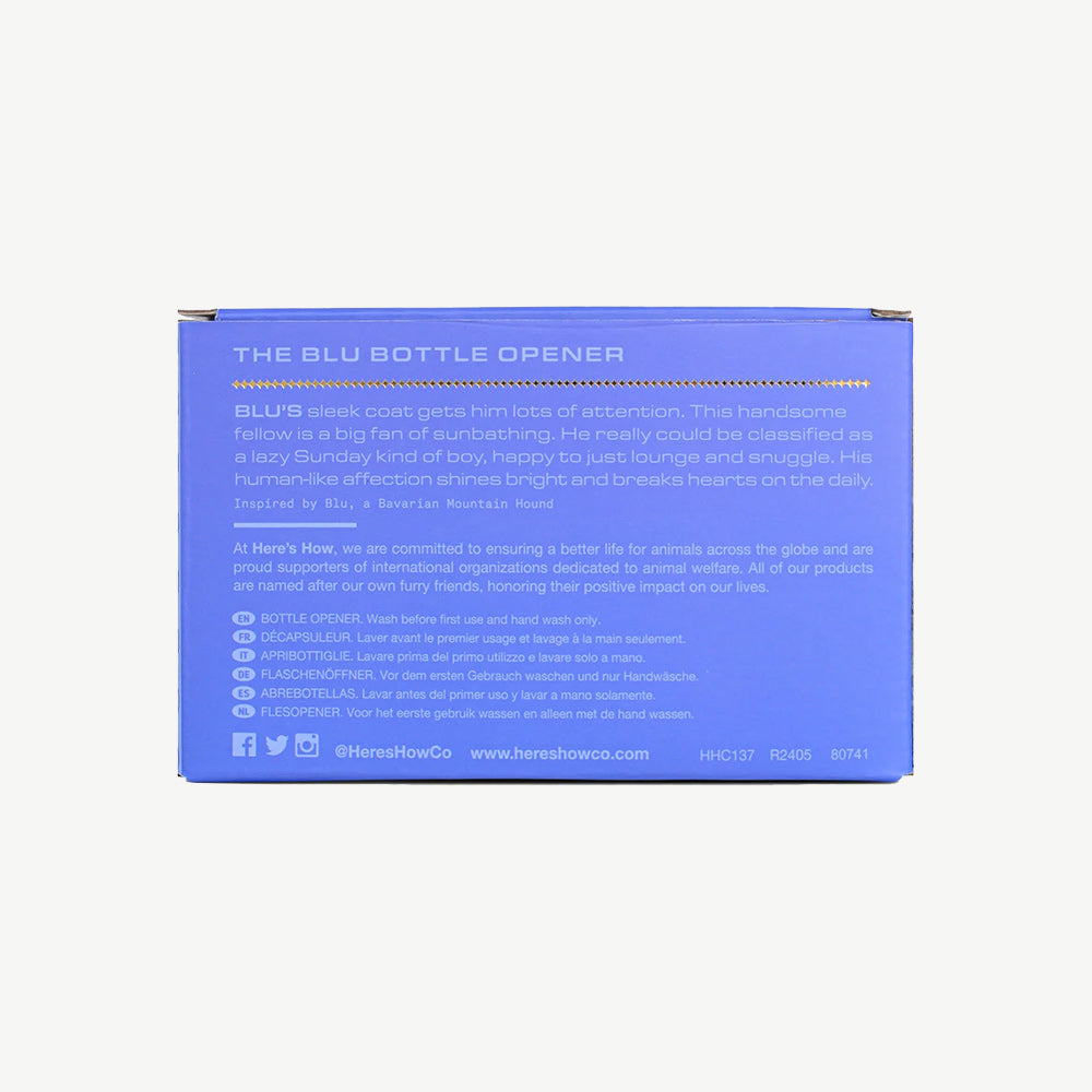 The Blu Seal Bottle Opener