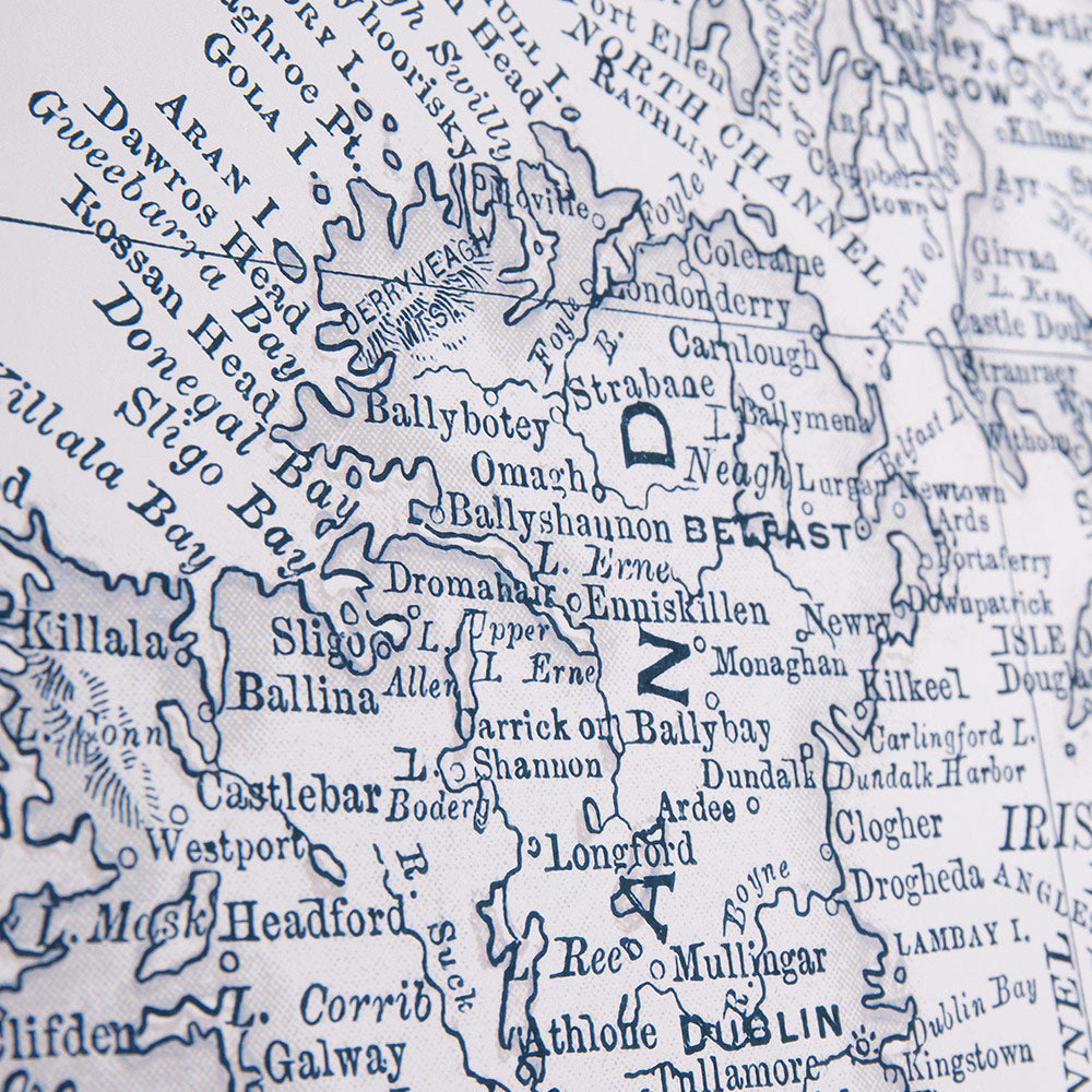 The British Isles Framed Art