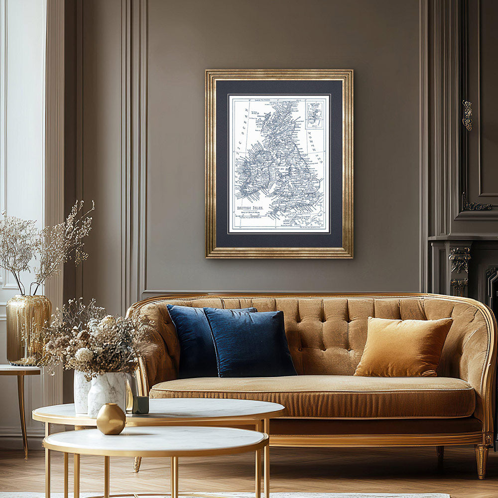 The British Isles Framed Art