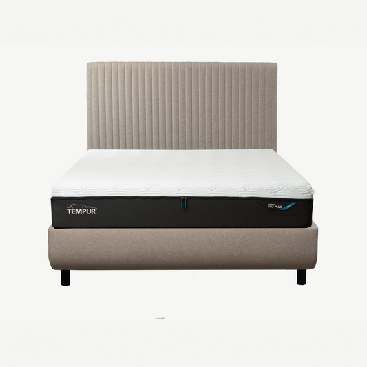 TEMPUR® Arc Static Bed with Form Headboard