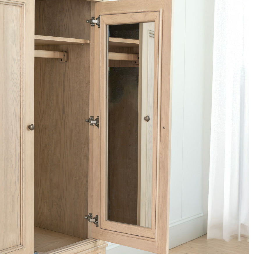 Toulon Wardrobe With Mirror
