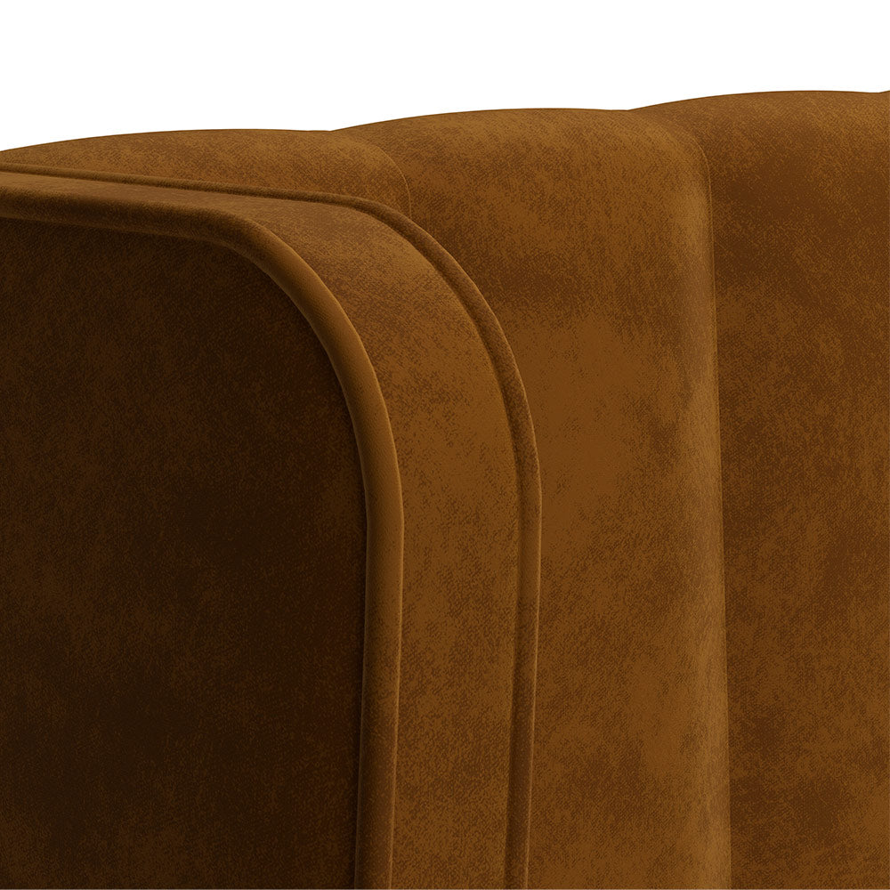 TEMPUR®  Wickham headboard in Turmeric